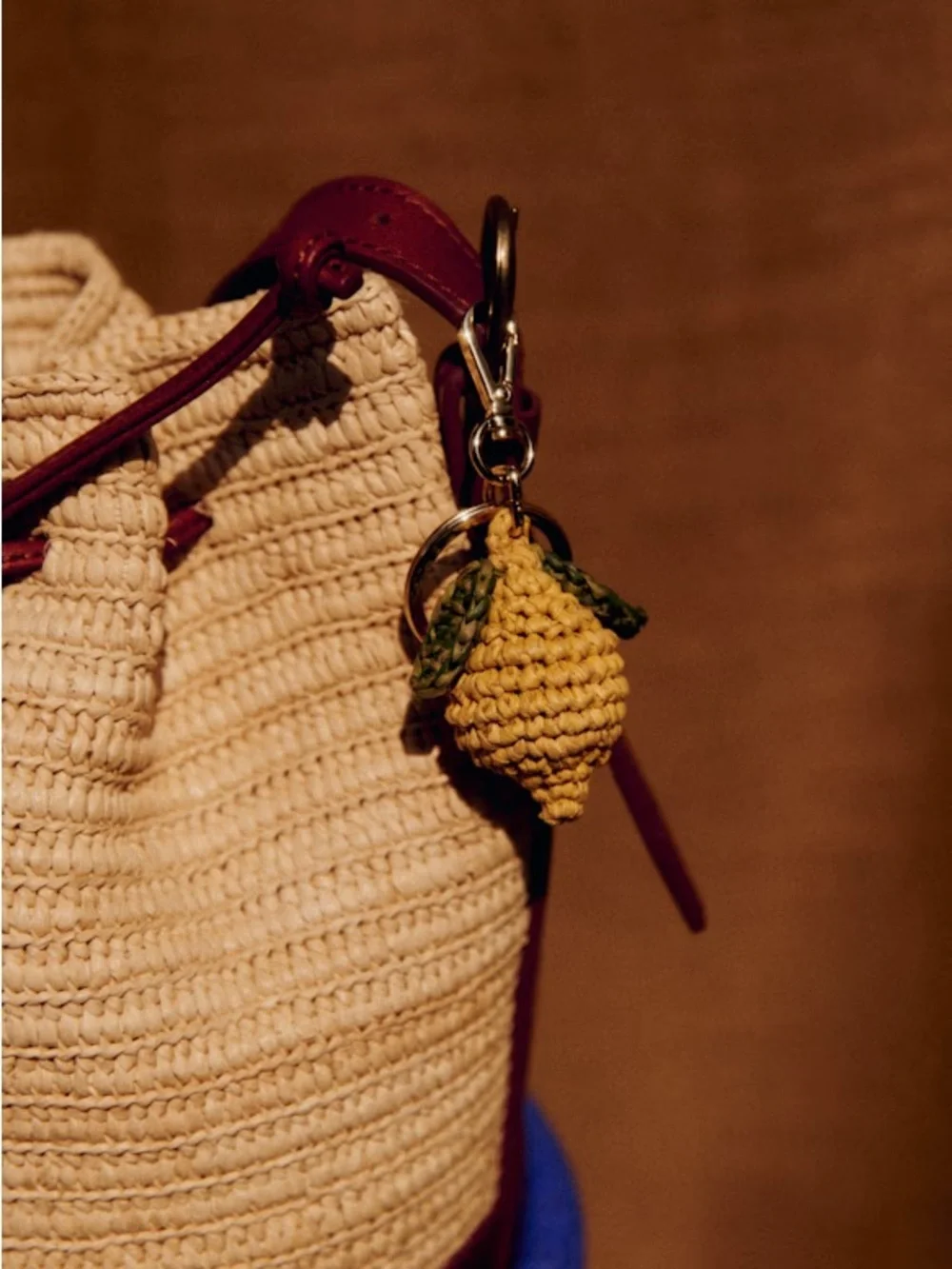 SÉZANE Lemon Bag Charm Accessory.